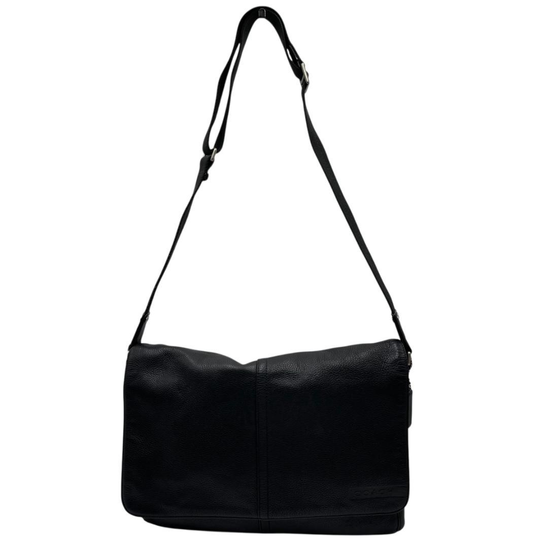 COACH F70423 キャムデン ペブルドレザー メッセンジャーバッグ