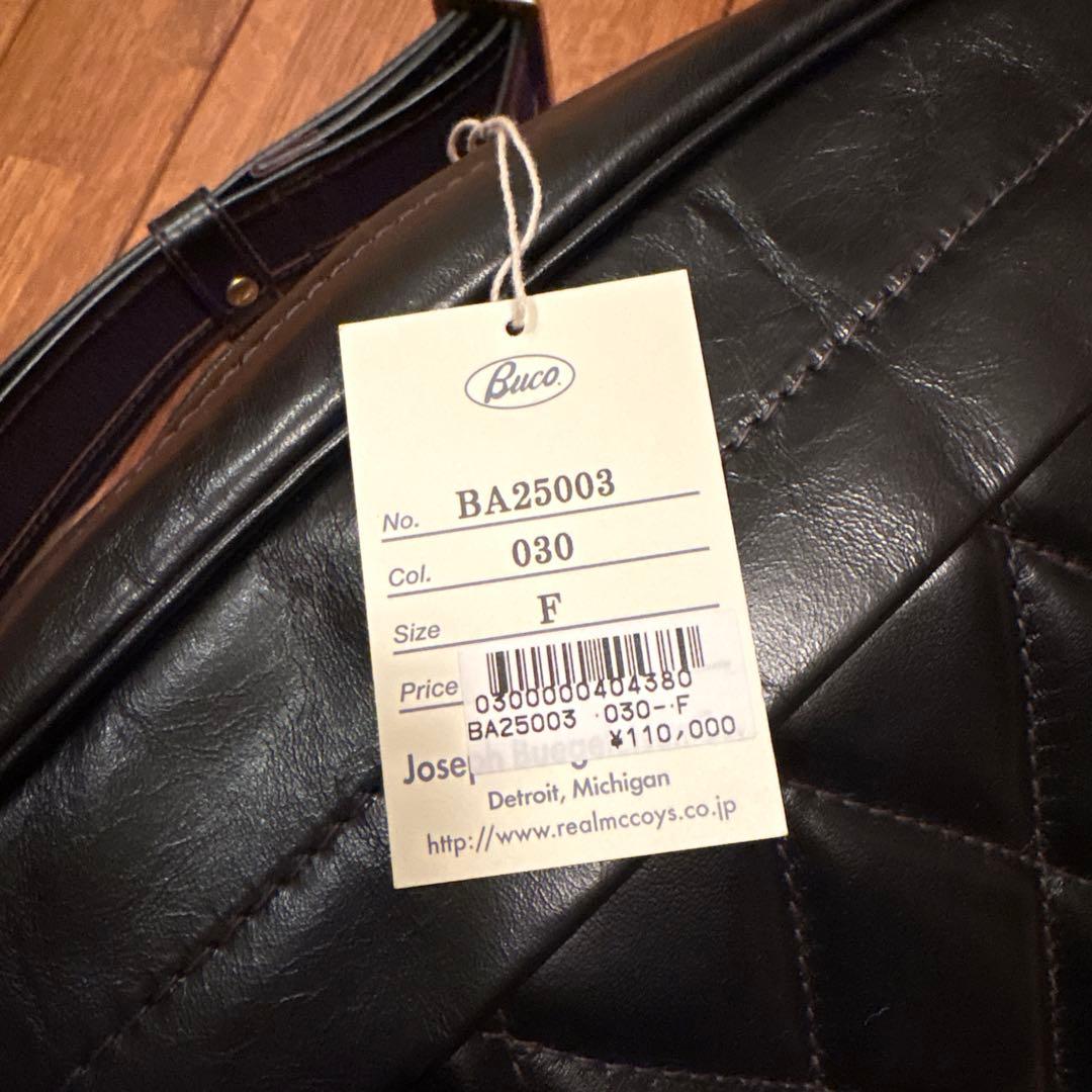 【未使用】BUCO HORSEHIDE LEATHE SHOULDER BAG