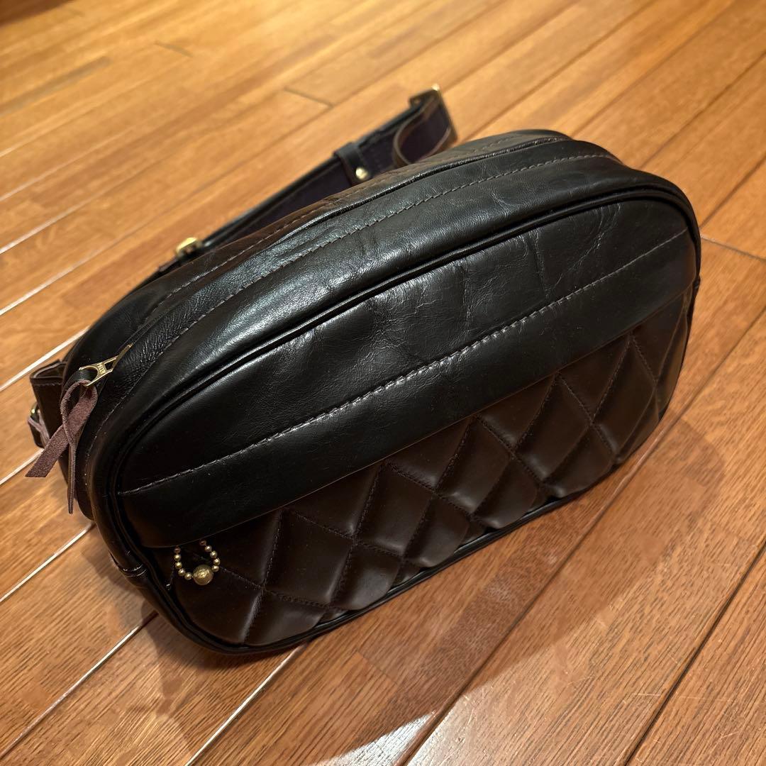 【未使用】BUCO HORSEHIDE LEATHE SHOULDER BAG