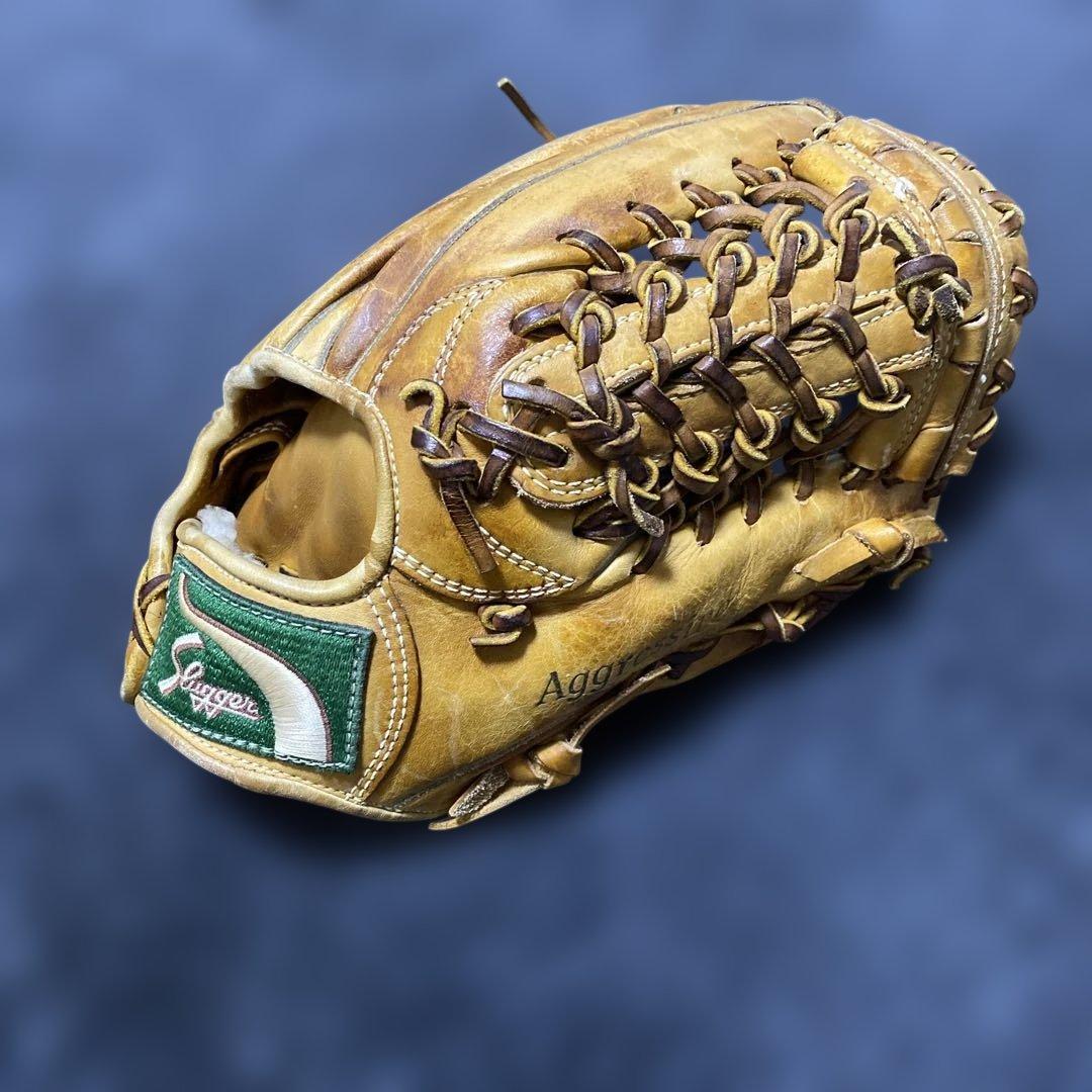 激レア！ 久保田スラッガー 硬式グローブ ベージュ オーダー 廃盤ラベル