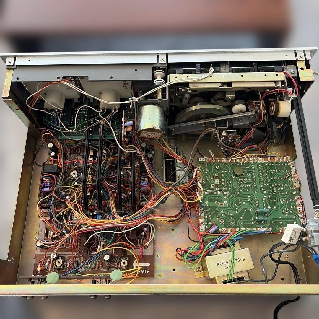 AIWA アイワ AD-7200 ステレオカセットデッキ 稼働品 テープデッキ