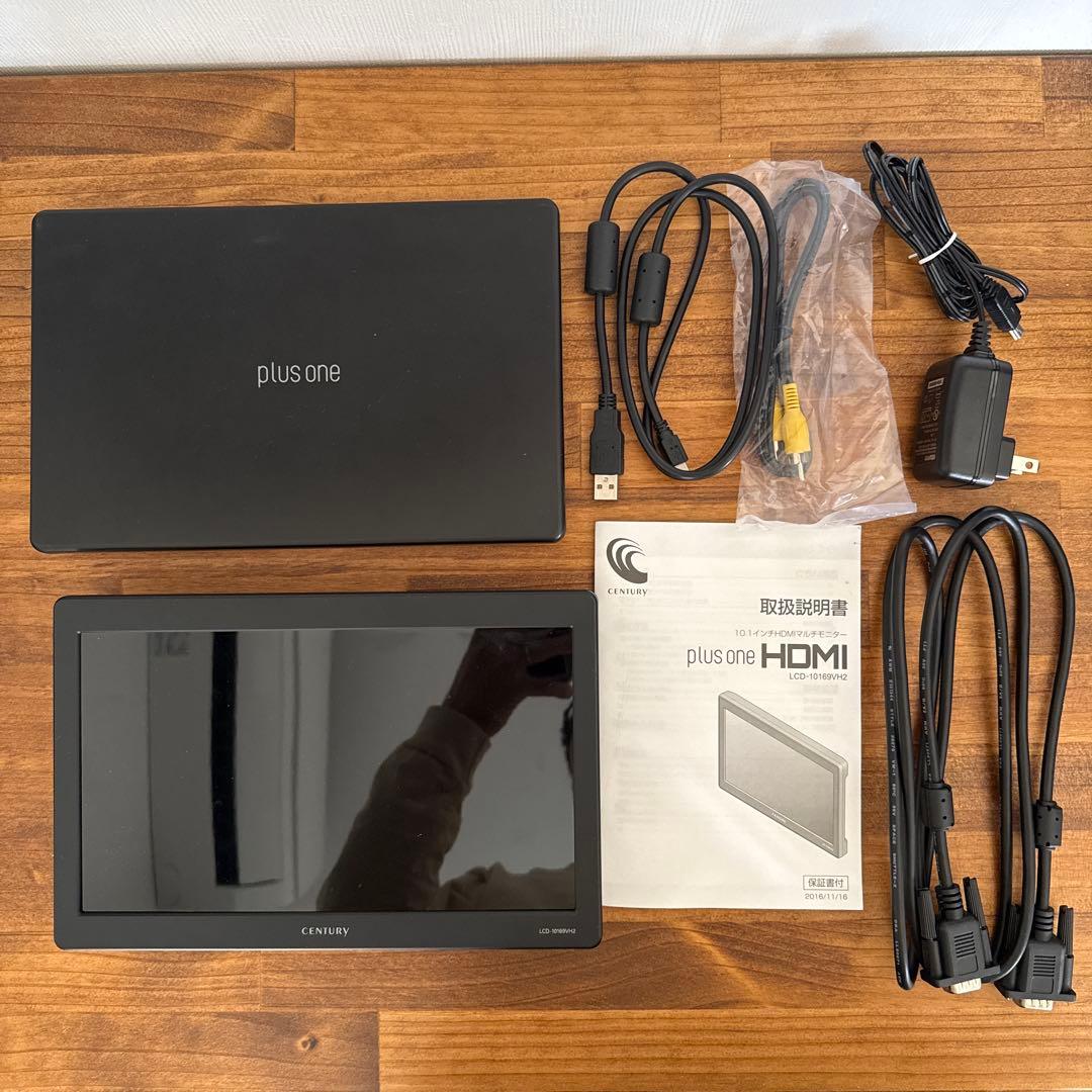 10.1インチHDMIマルチモニター plus one HDMI