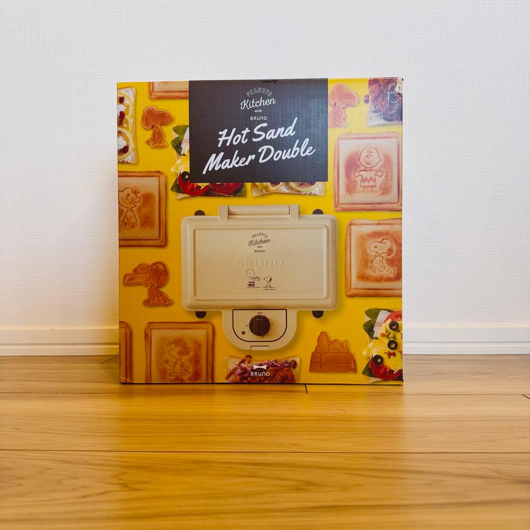 PEANUTS Kitchen with BRUNOホットサンドメーカーダブル