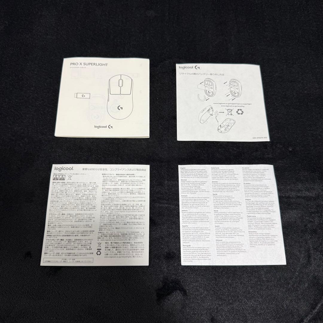 Logicool G-PPD-003WL-BK マウス