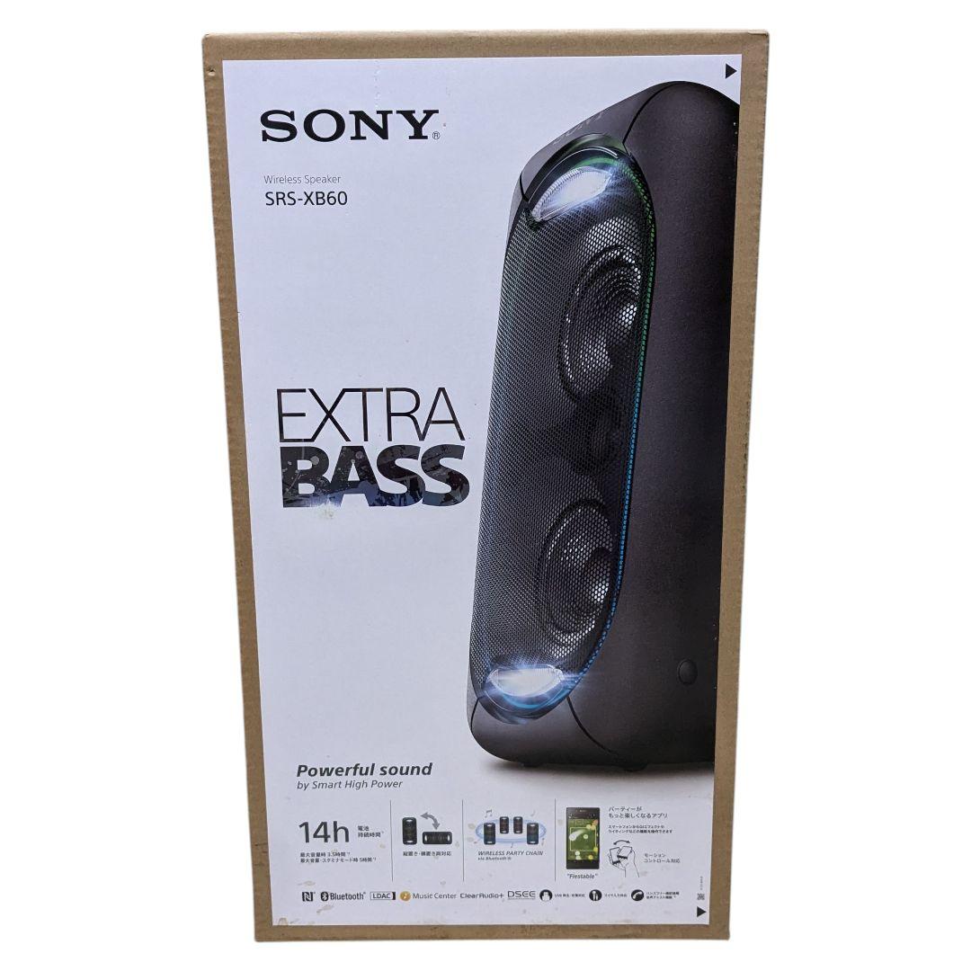 未開封 SONY ワイヤレススピーカー SRS-XB60 ソニー 重低音