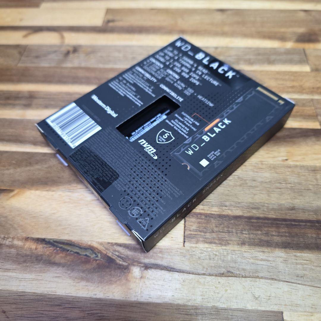 内蔵型SSD WD BLACK SN850X 2TB Gen4 SSD