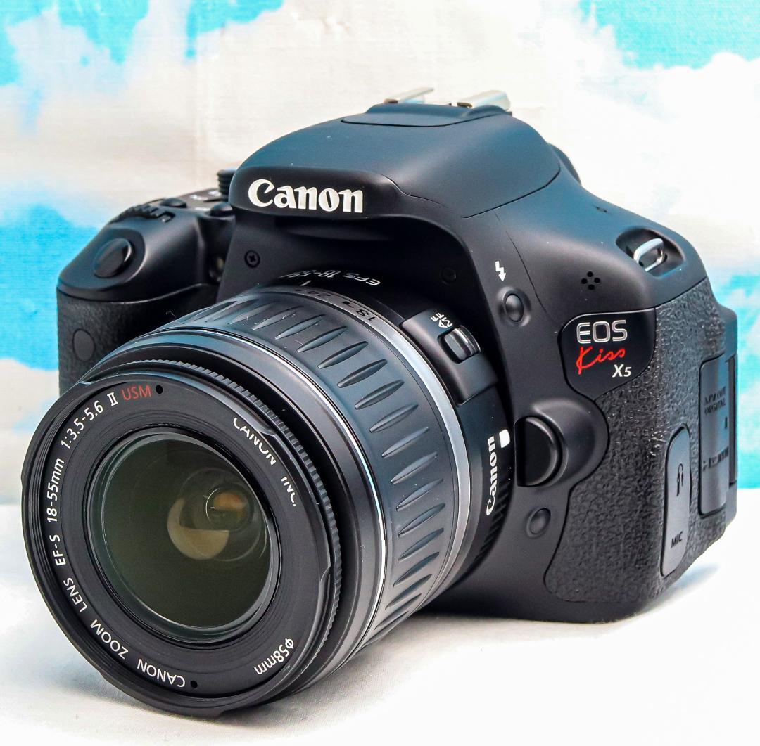 Canon キャノン Kiss X5⭐️スマホに送れる⭐️初心者おすすめ