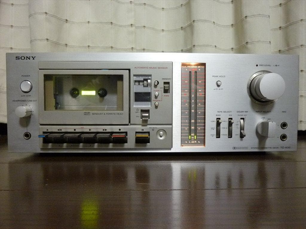 SONY ソニー カセットデッキ TC-K50 修理済 全機能動作 美品