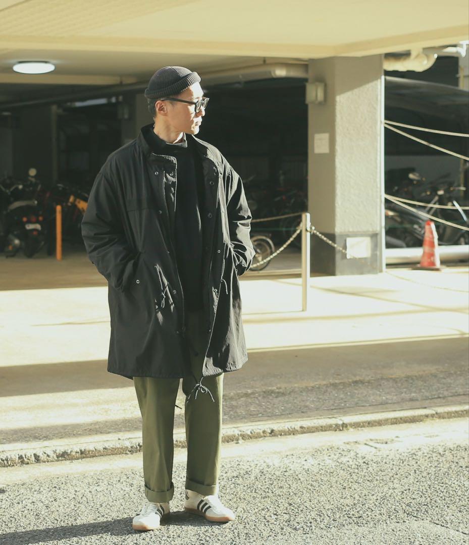 HOUSTON ヒューストン 3WAY フィッシュテール M-65 モッズコート