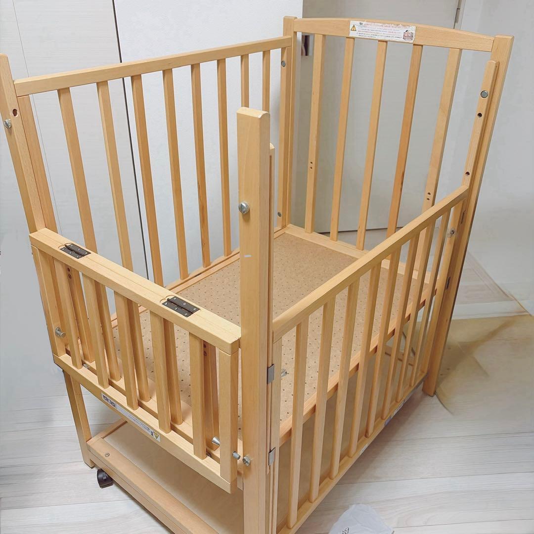 【12/16まで値下げ】ヤマサキ　コンパクトベッド ツーオープン ミニベッド