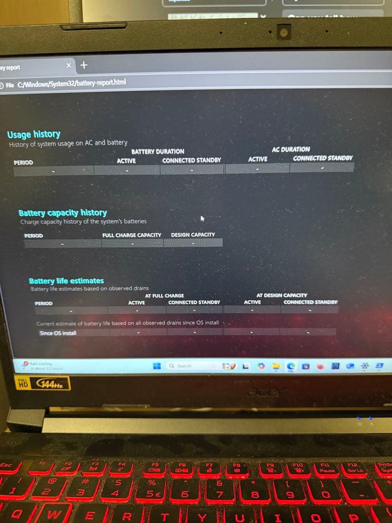Acer Nitro 5 ノートパソコン