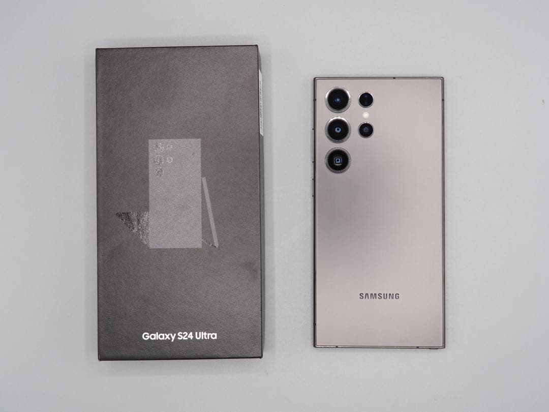 Galaxy S24 Ultra 256GB チタニウムブラック 韓国版