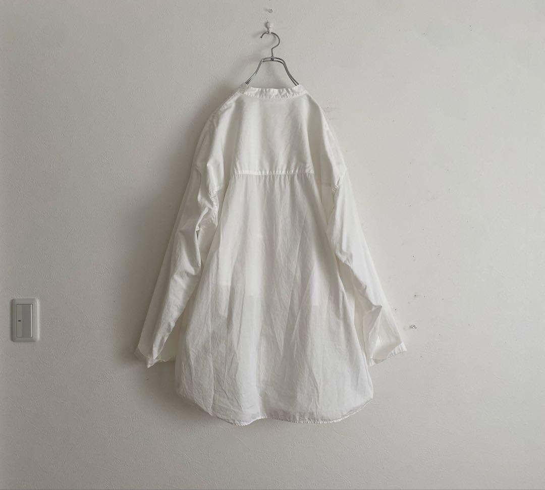 美品　Veritecoeur ユニセックススタンドカラーシャツ　VC-2591U