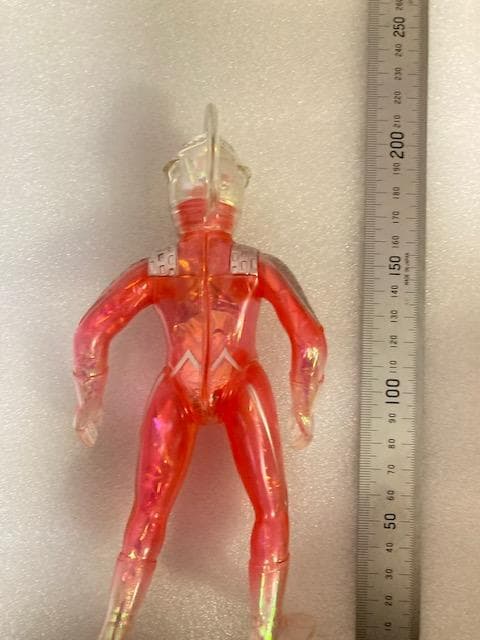 透明ソフビ　ウルトラセブン　ソフビ　ブルマァク