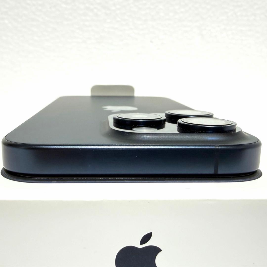 【美品】iPhone15pro ブルーチタニウム 128GB バッテリー91%