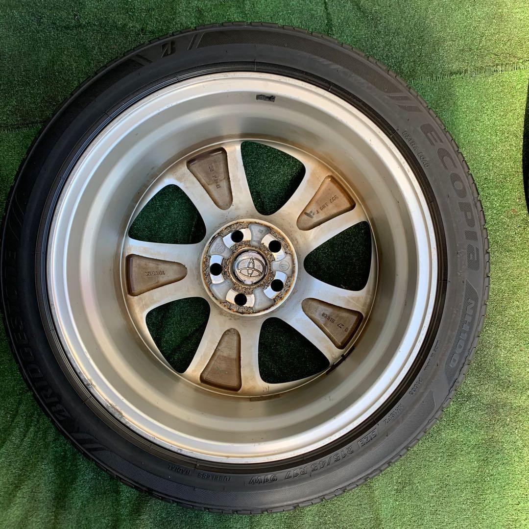 トヨタ プリウス 30 純正 17インチ ホイール/タイヤ