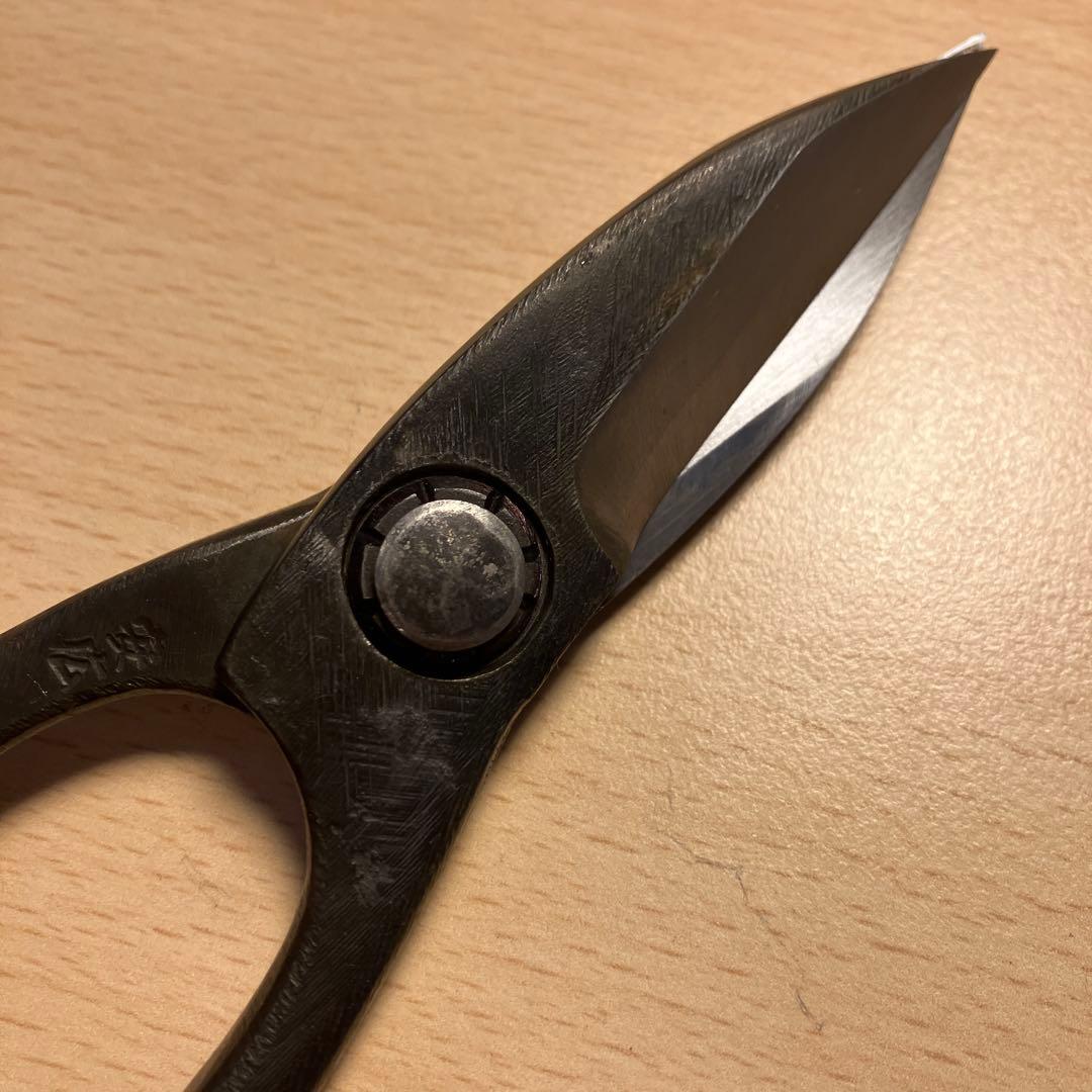 安広　切箸　八寸　キリバシ　植木鋏　庭師鋏