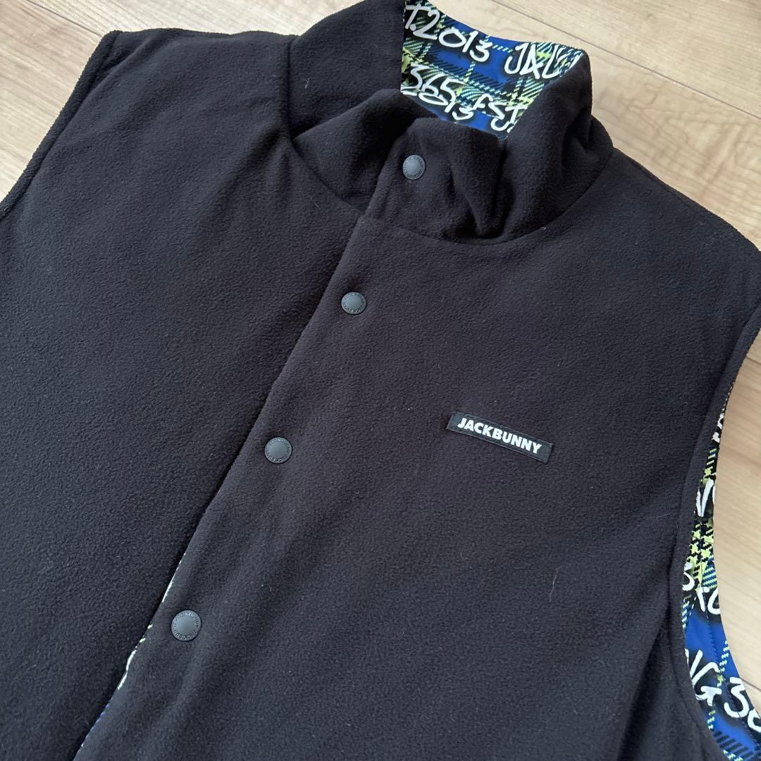 新品　ジャックバニー　メンズ　リバーシブル中綿ベストM パンツL セットアップ