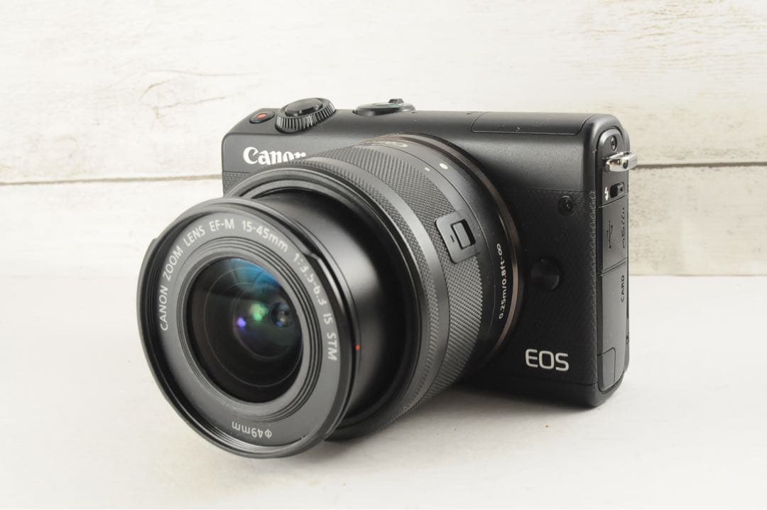❤️人気ミラーレス❤️Wi-Fi &自撮り❤️Canon EOS M100