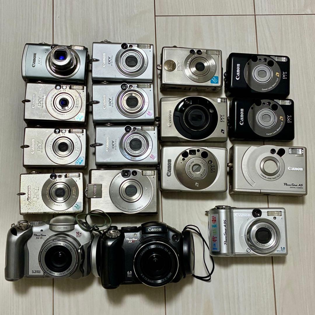 ⭐️まとめ売り⭐️キャノン Canon IXY/PowerShot コンデジ 17台