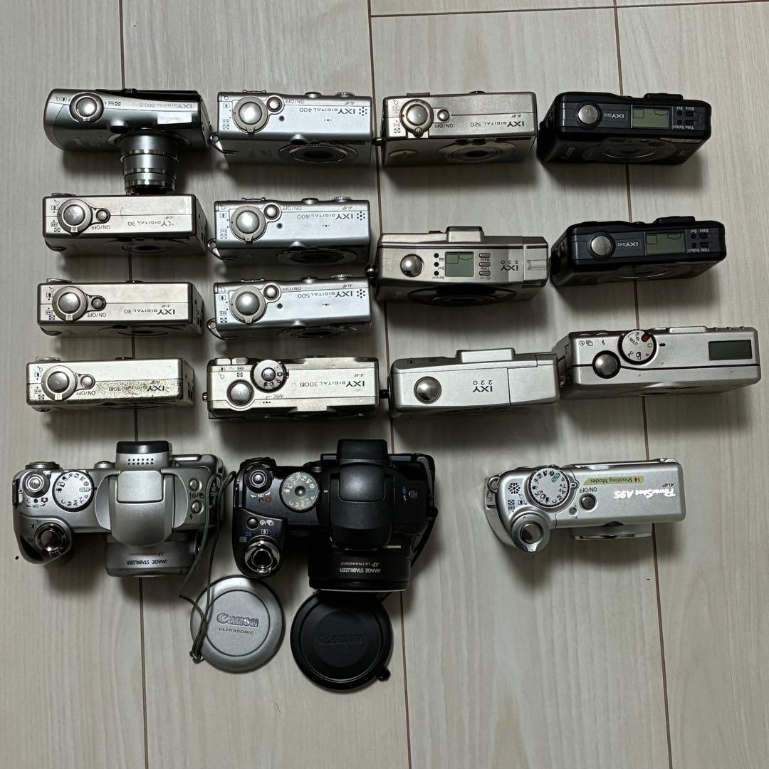 ⭐️まとめ売り⭐️キャノン Canon IXY/PowerShot コンデジ 17台