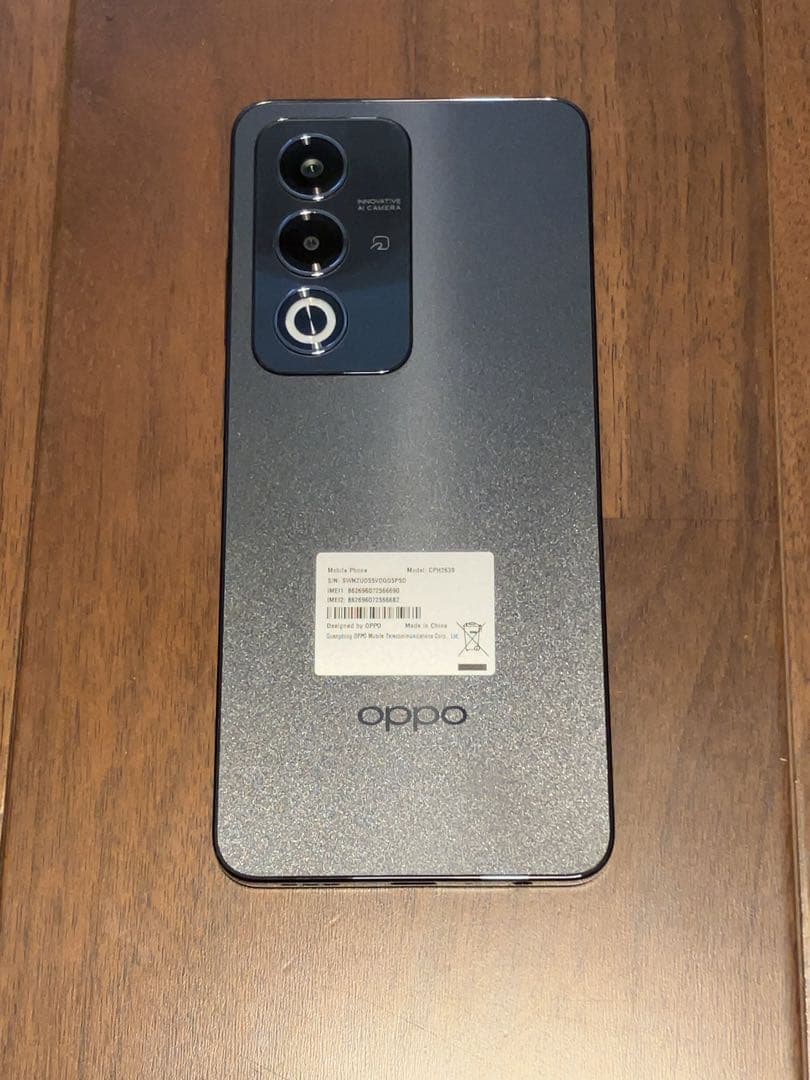 OPPO A3 5G ブラック 本体 取扱説明書付き