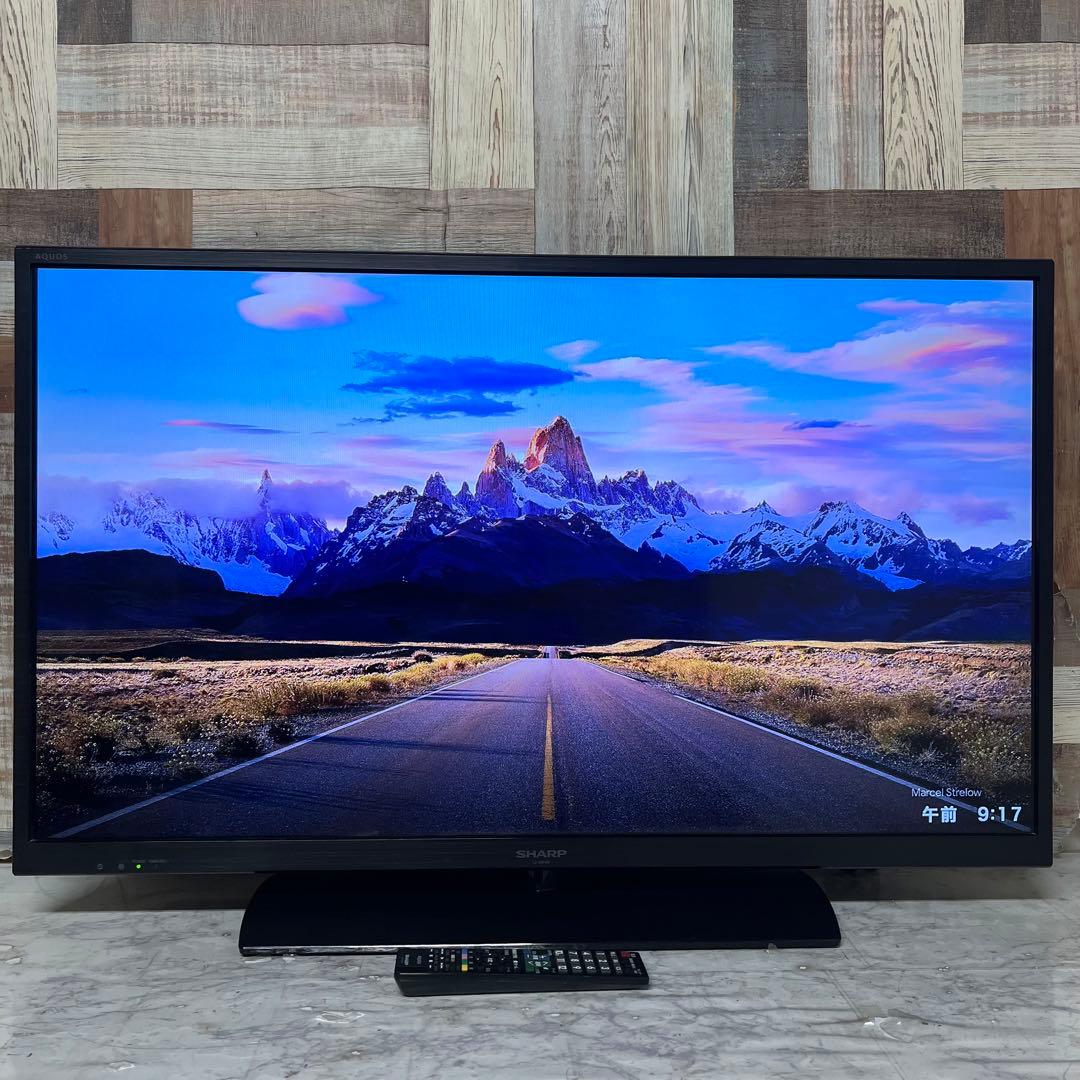 よね蔵さん専用全国送料込シャープ40型液晶テレビ外付けHDD録画可能