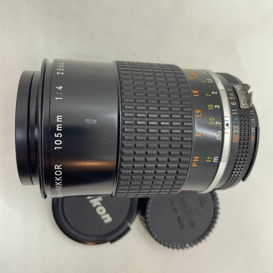 Nikon Micro-NIKKOR 105mm F4 ニコンF MF