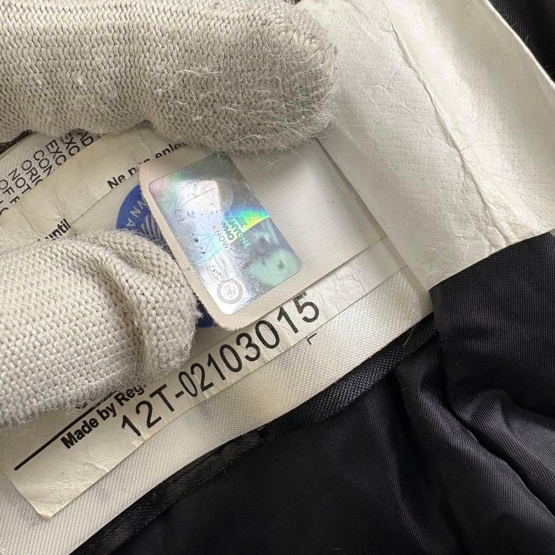 カナダグース ブラックレーベル RIDEAU PARKA Sサイズ ブラック