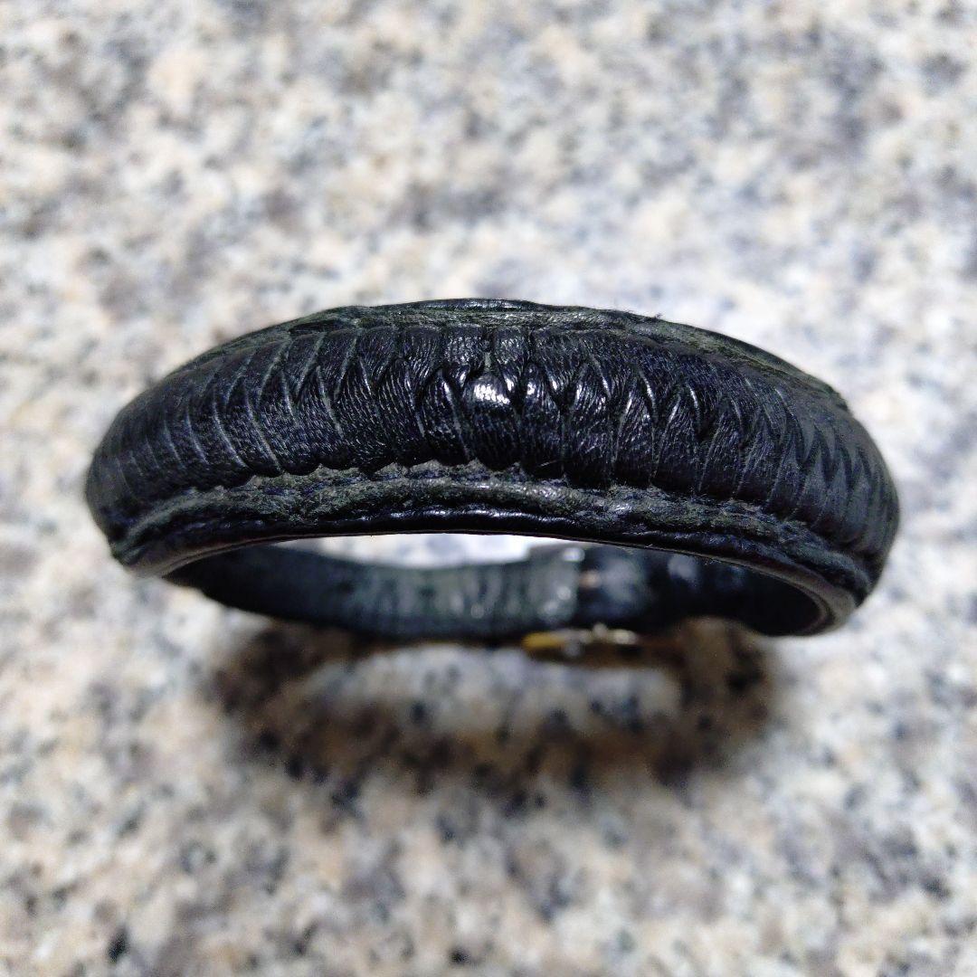 ケムリ ブラック クロコダイル ブレスレット 最終価格