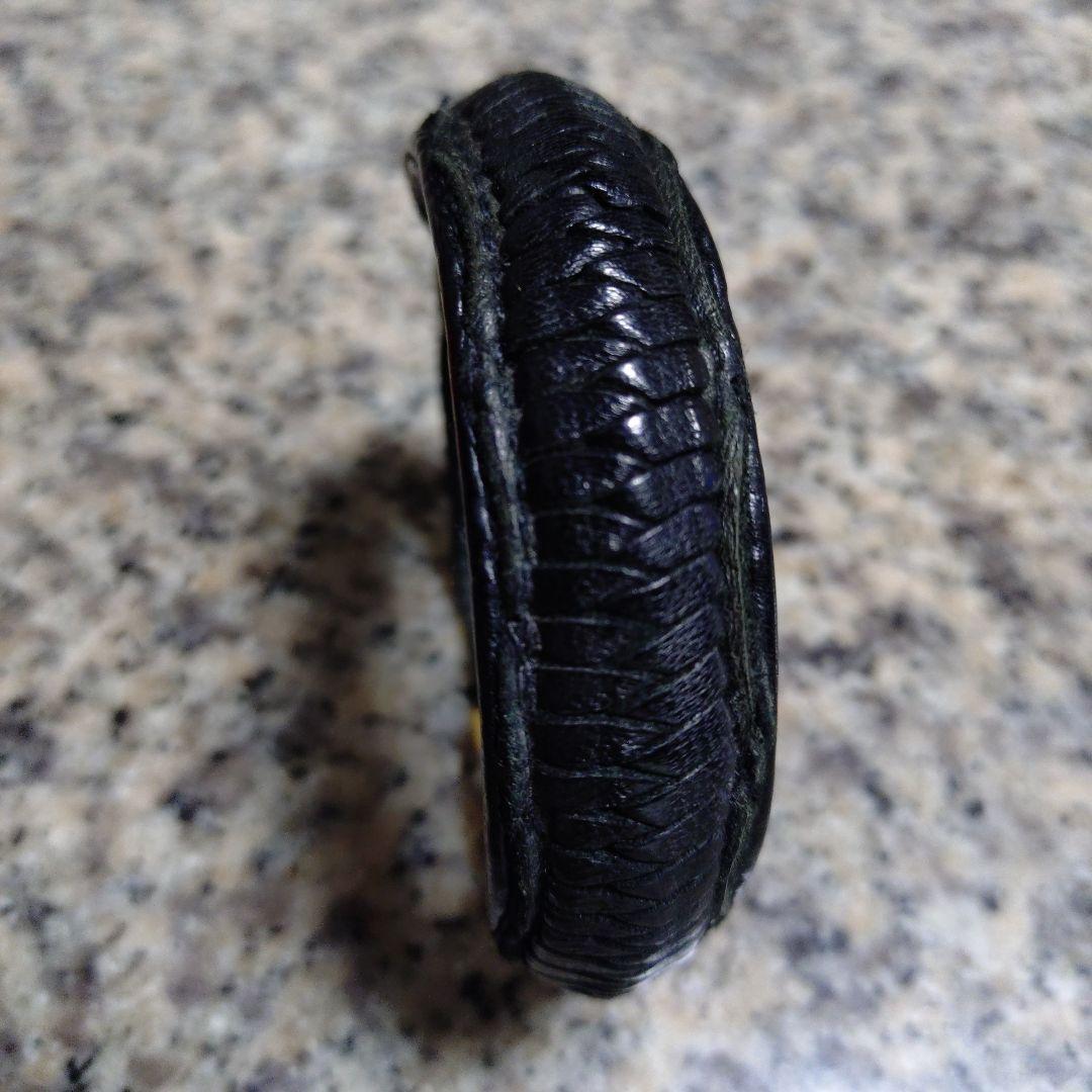 ケムリ ブラック クロコダイル ブレスレット 最終価格