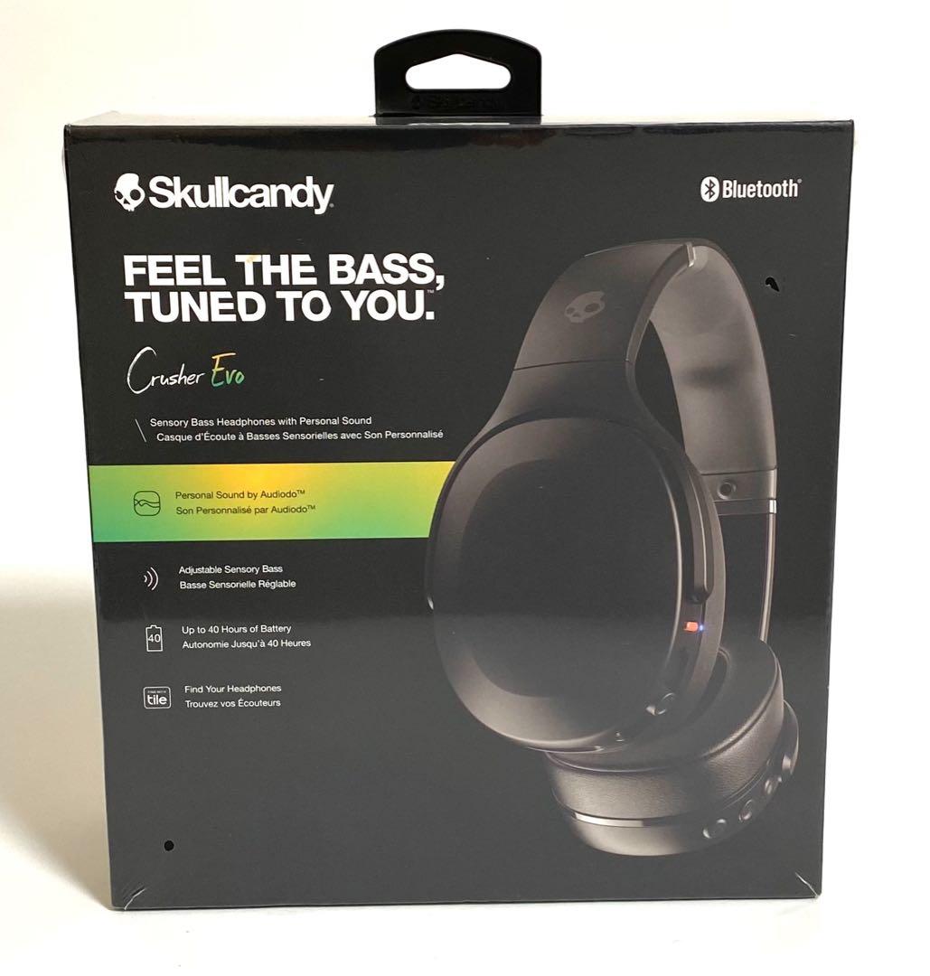 新品 Skullcandey Crusher Evo ワイヤレスヘッドホン