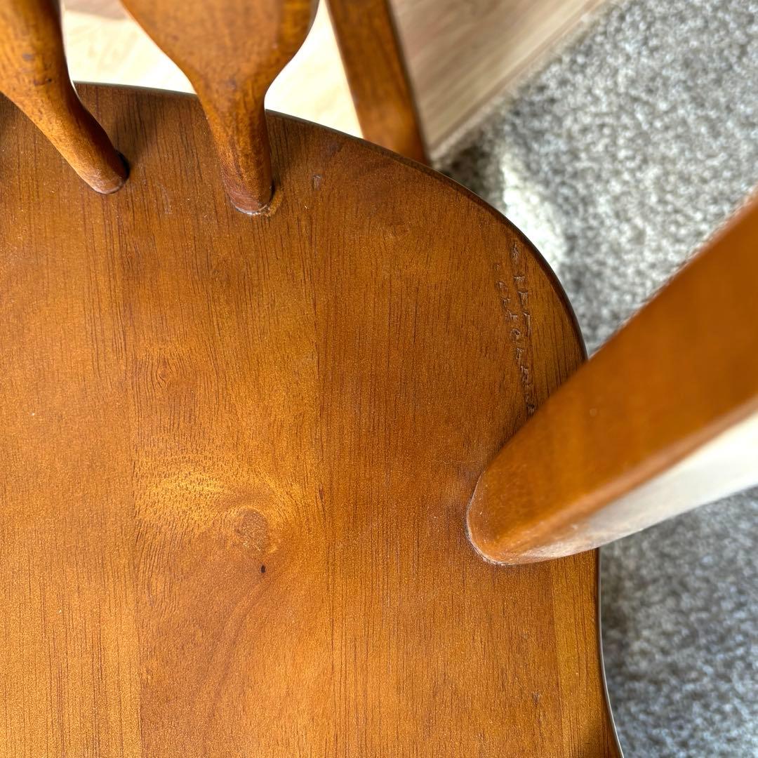 ロッキングチェア ウィンザーチェア 木製 天然木 ラバーウッド 北欧 レトロ