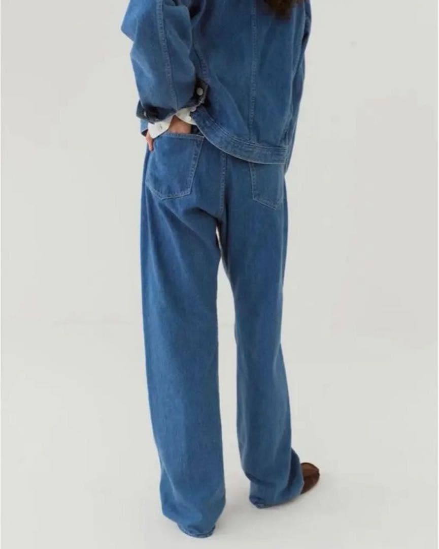 パンツ AURALEE SELVEDGE LIGHT DENIM PANTS 0