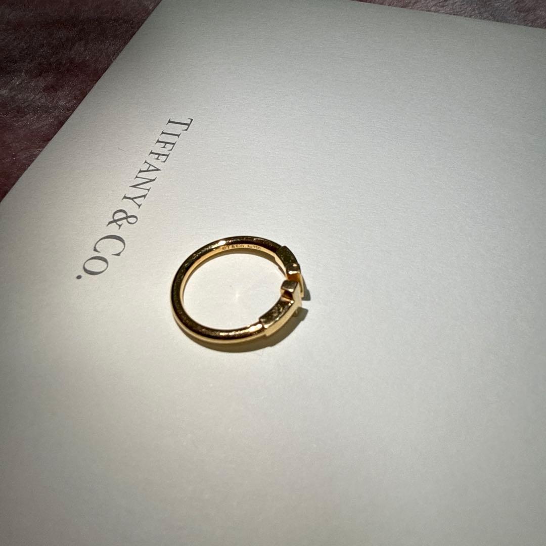 ワイヤー リング　ローズゴールド　USサイズ4