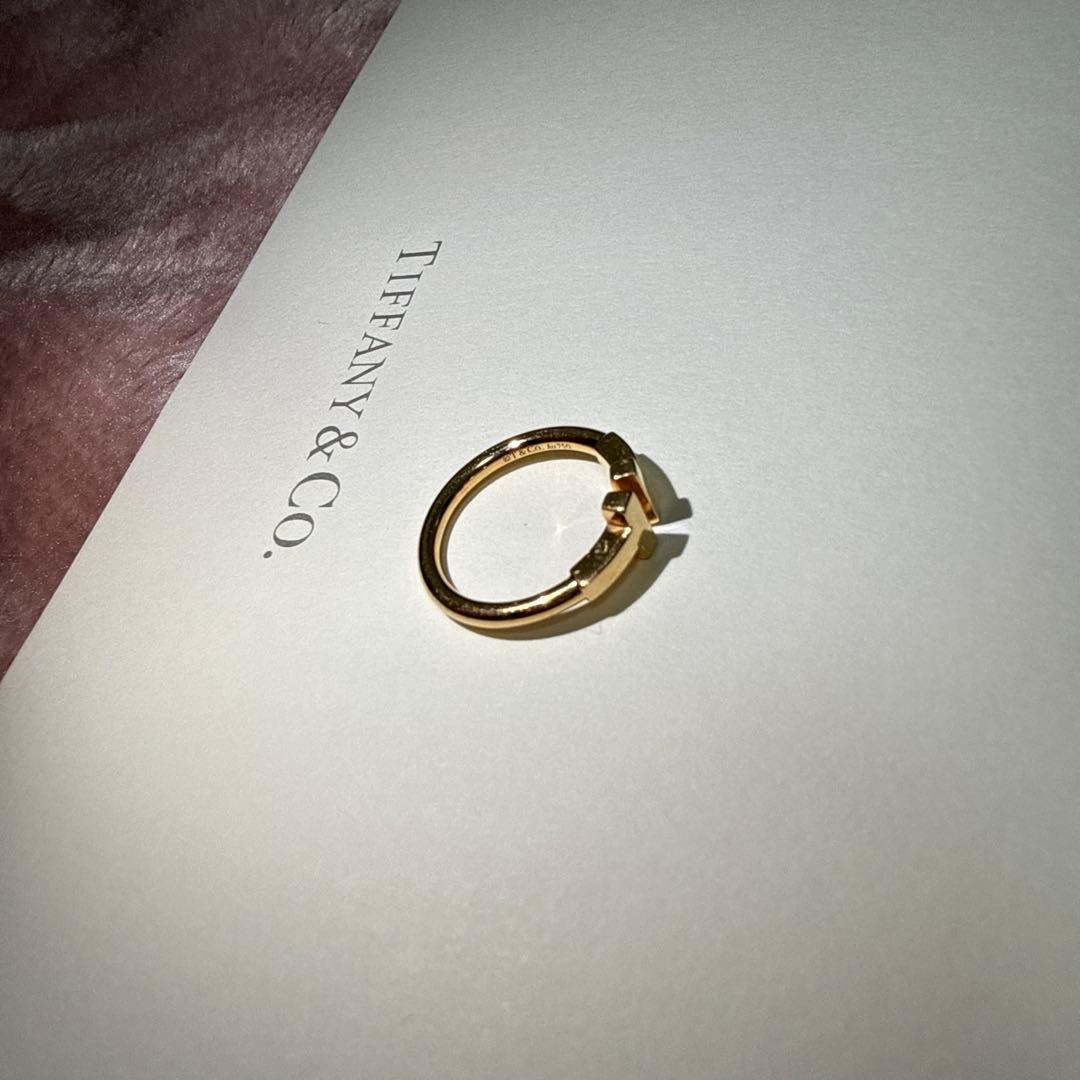 ワイヤー リング　ローズゴールド　USサイズ4