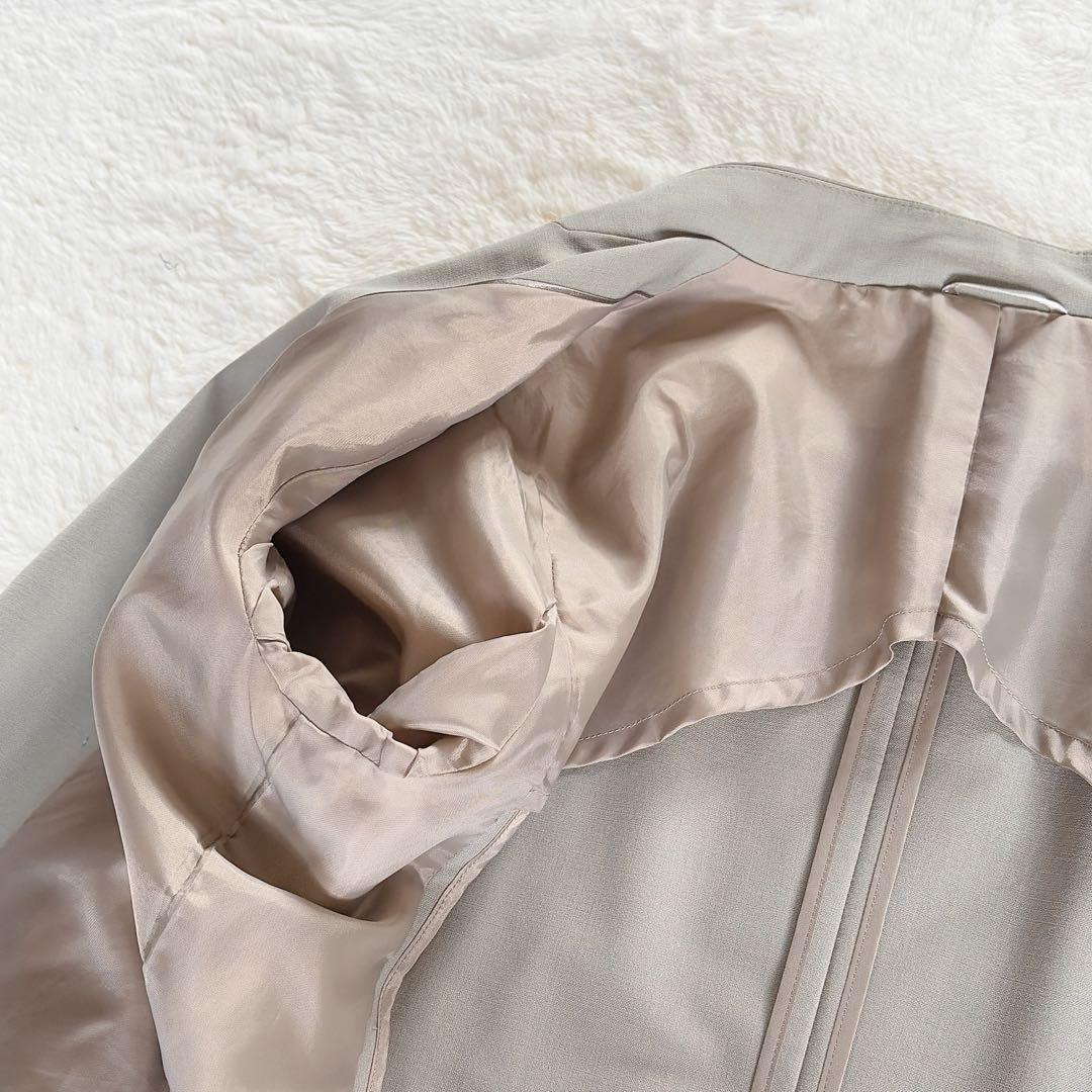 【アンカーウーマン】ノーカラージャケット パンツ スカート スーツセットアップ9