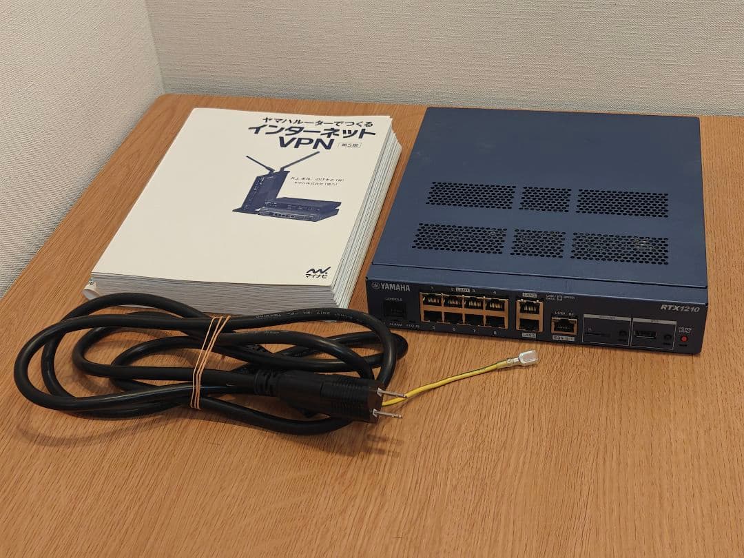 RTX1210・ ケーブル・裁断本セット 動作確認済み