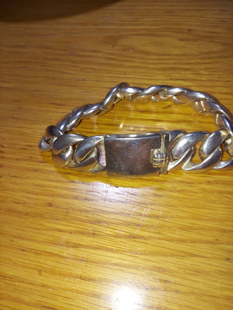 シルバー喜平ブレスレット3本セット