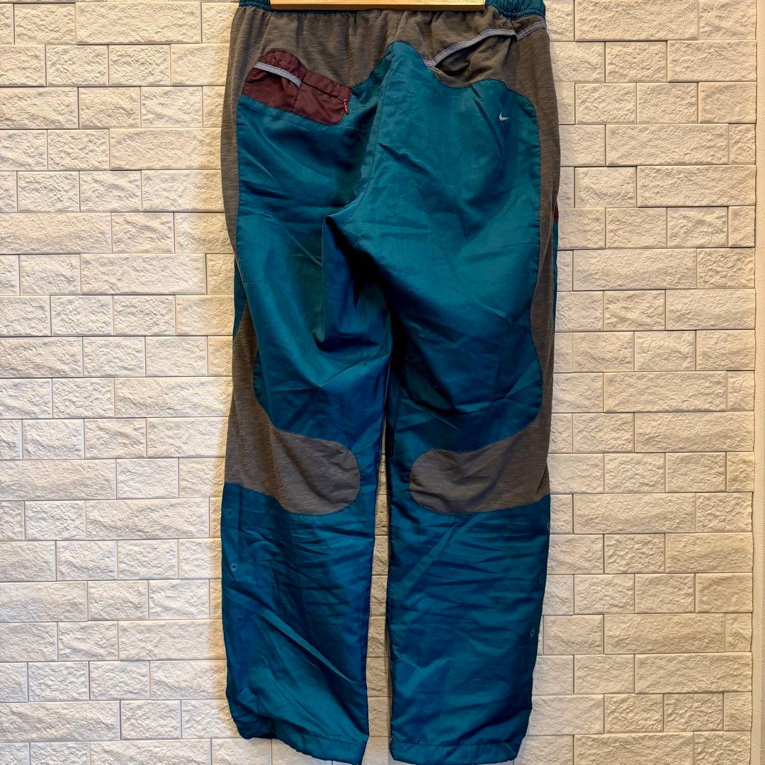 【希少】 GYAKUSOU パンツ 青緑　L