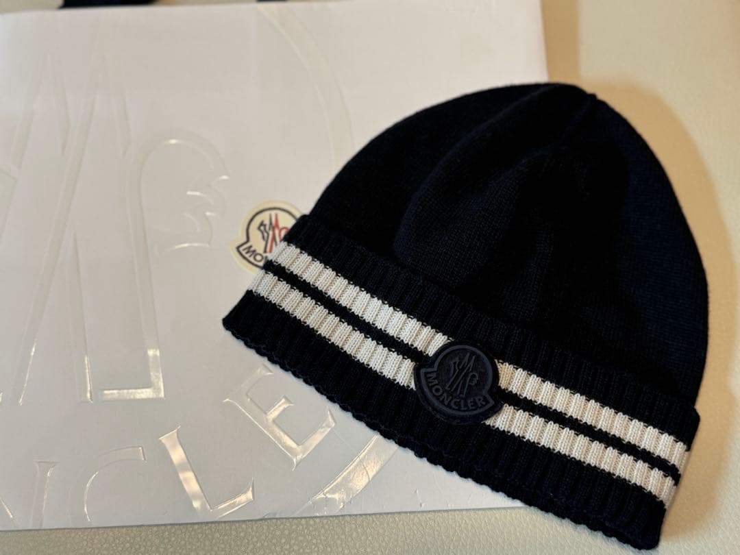 MONCLERキッズニット帽