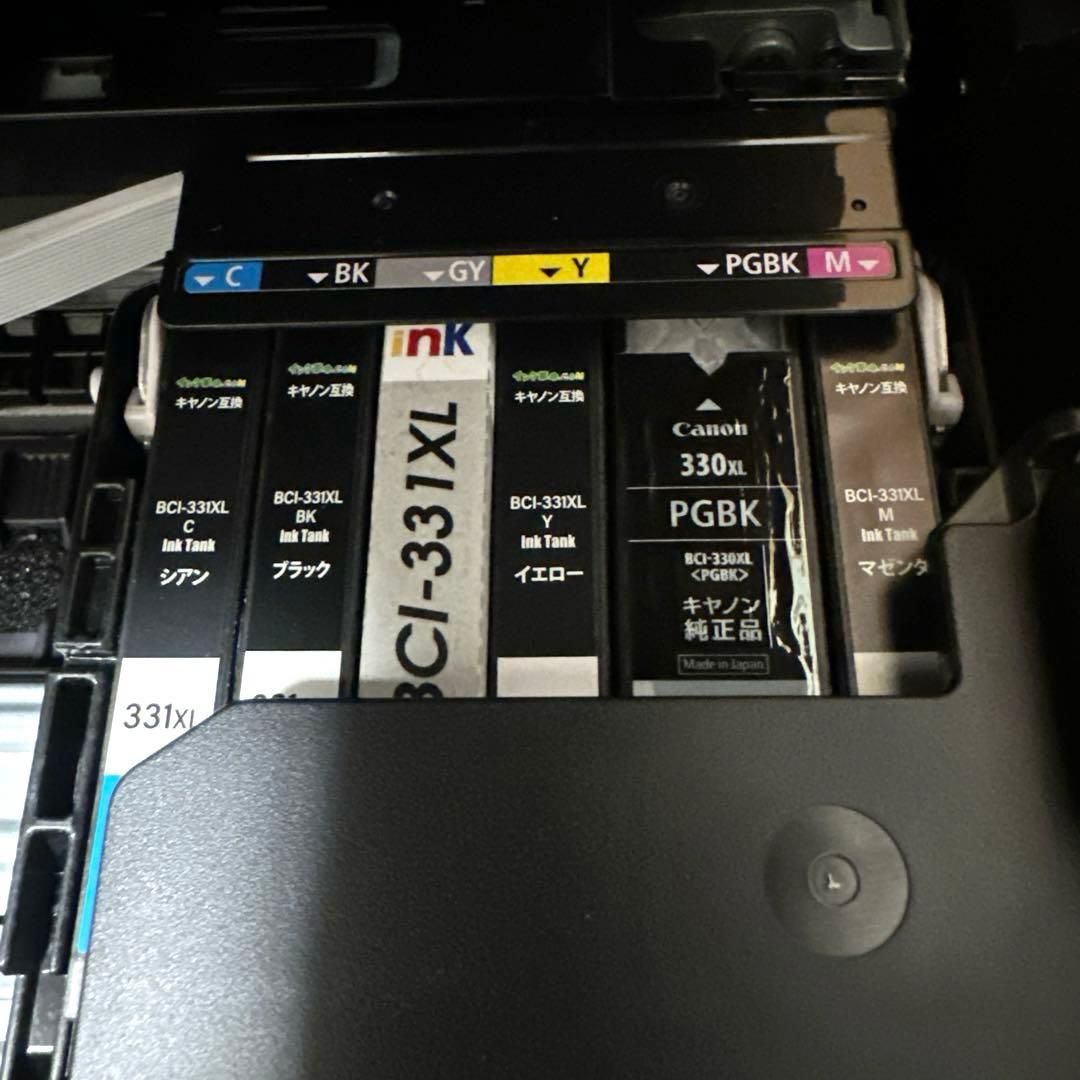 動作品　印刷枚数1017枚　Canon プリンターTS8630