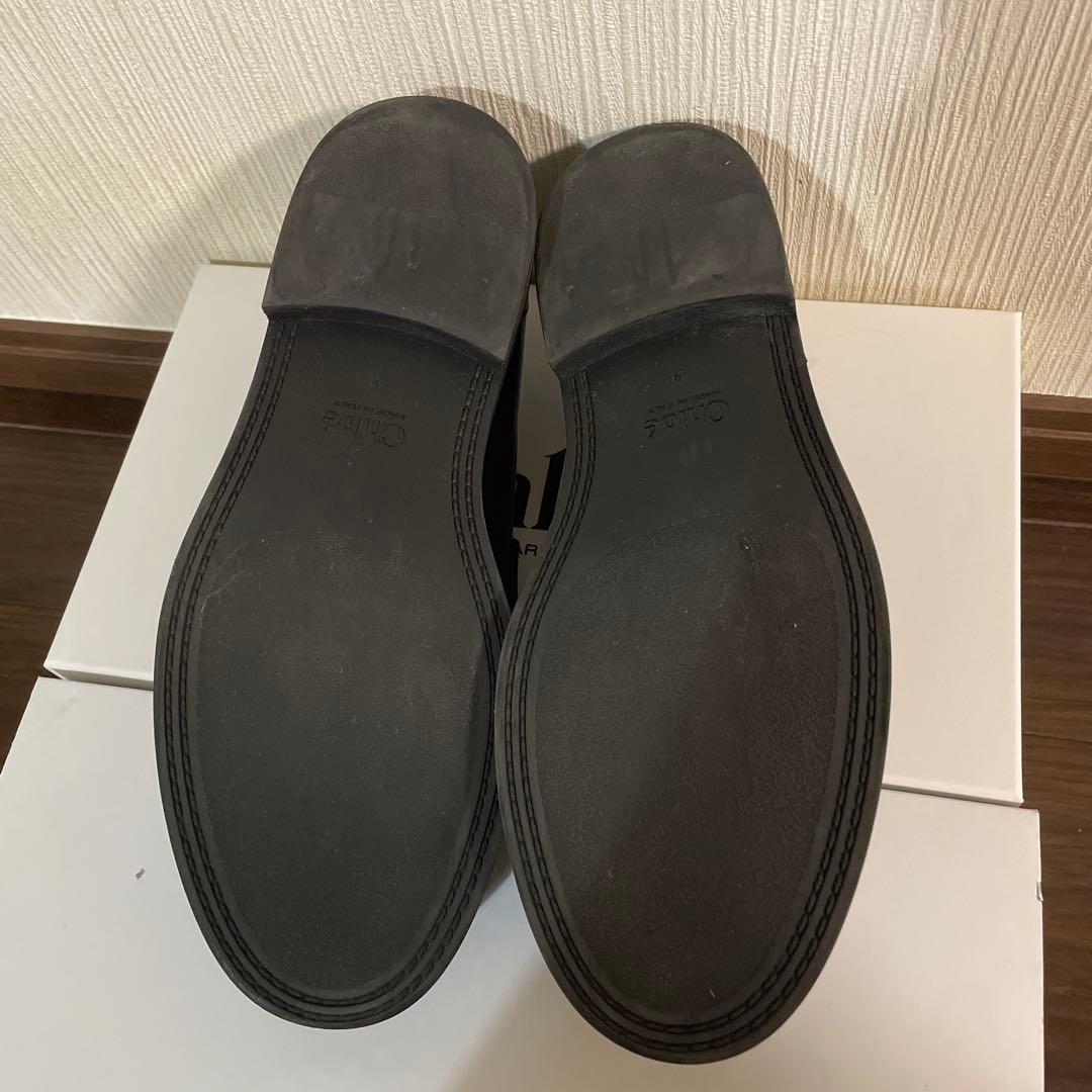 Chloé MARCIE ブラックレザー ローファー 38