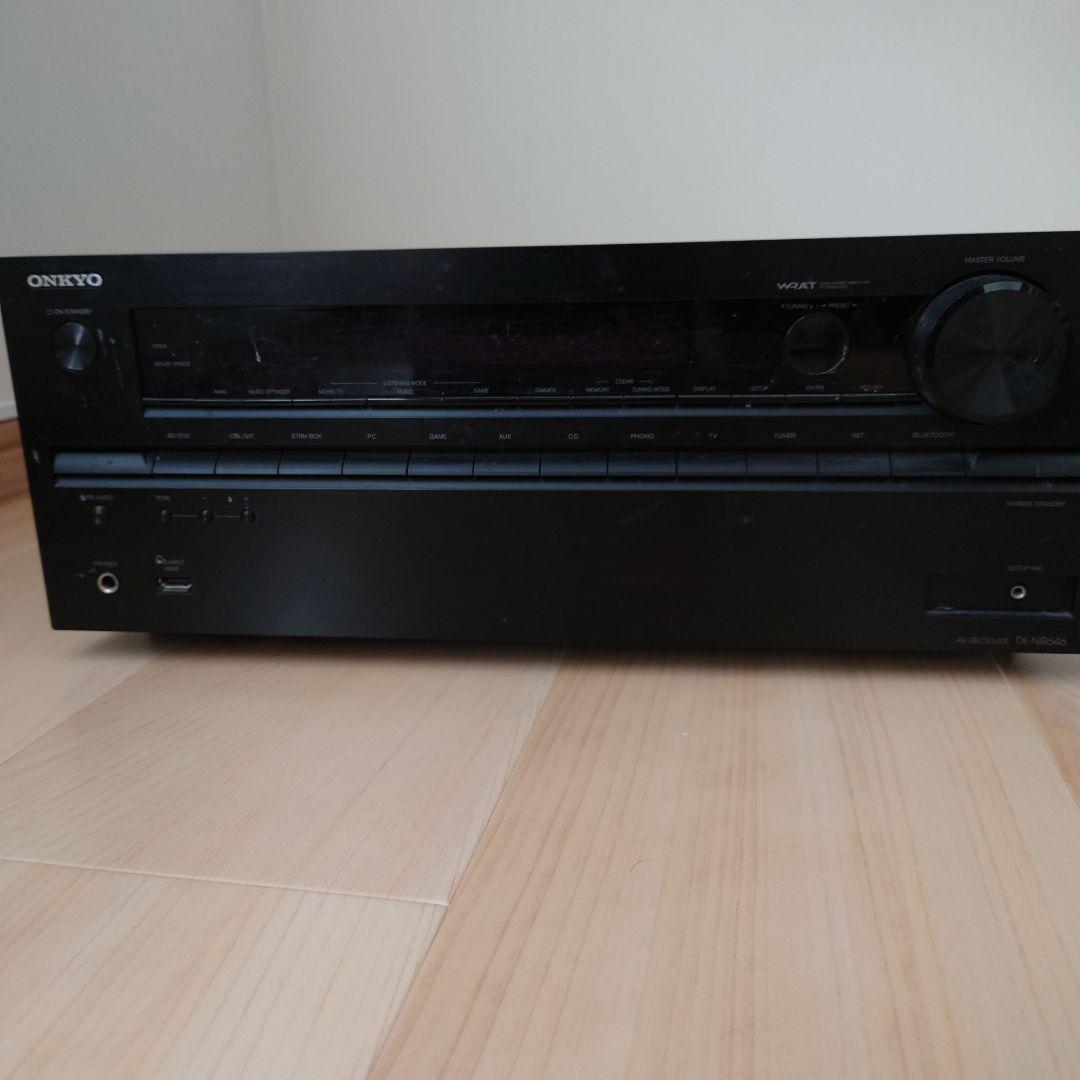 ONKYO 7.2ch対応AVセンター TX-NR646 ブラック