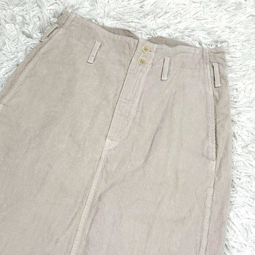 現行モデル 美品 45R ウェルコーデュロイの山スカート