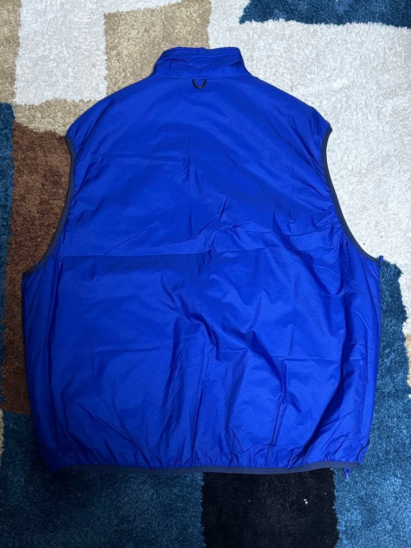 DAIWA PIER39 PULLOVER PUFF VEST ブルー L