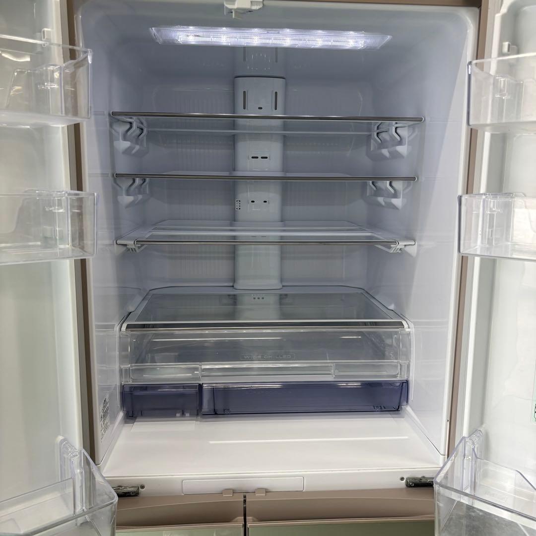 599　冷蔵庫　三菱　大型　500-600ℓ　フレンチドア　設置無料　中古　安い