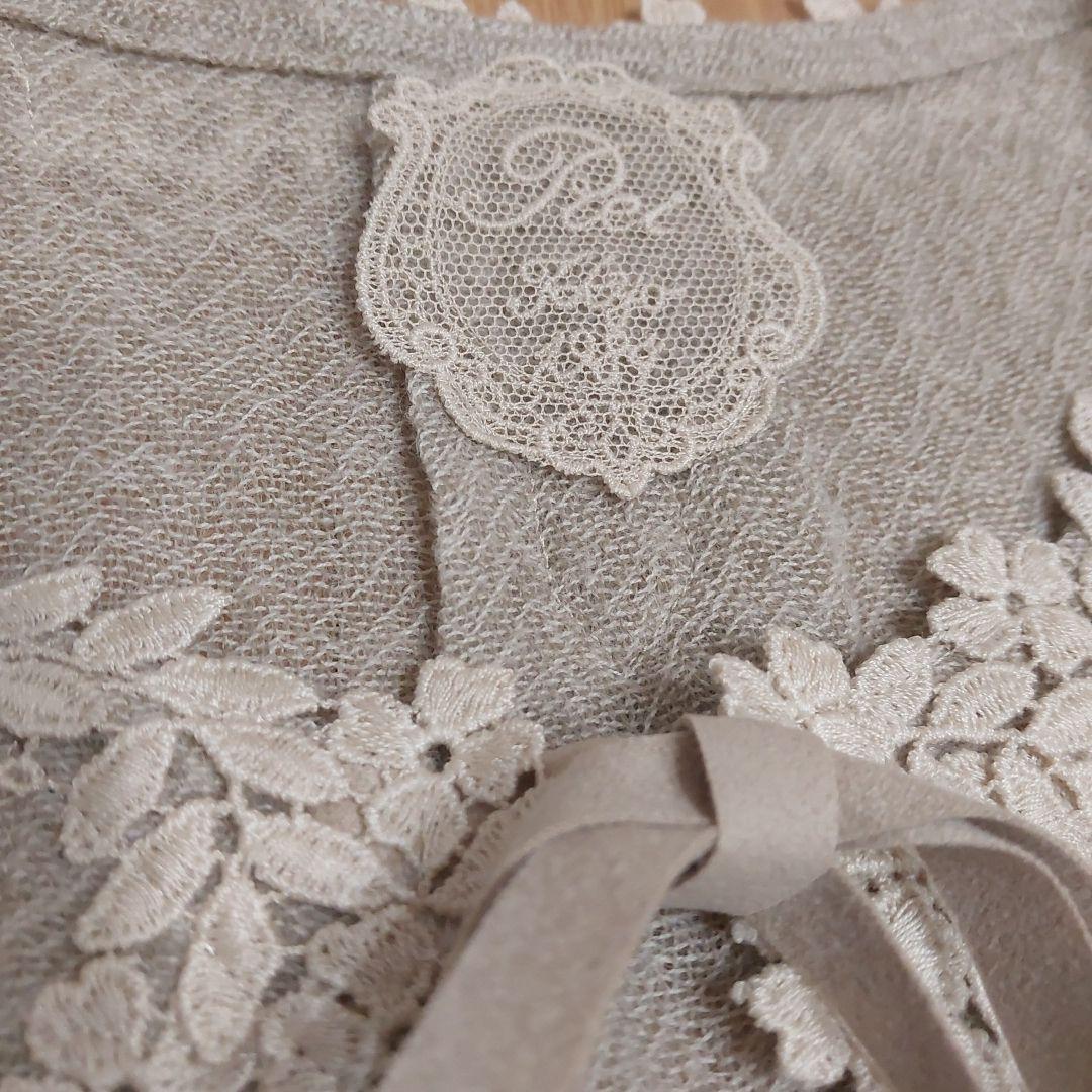 【REI THE LACES CHAMBER】レイ 麗 ウールレース ボレロ