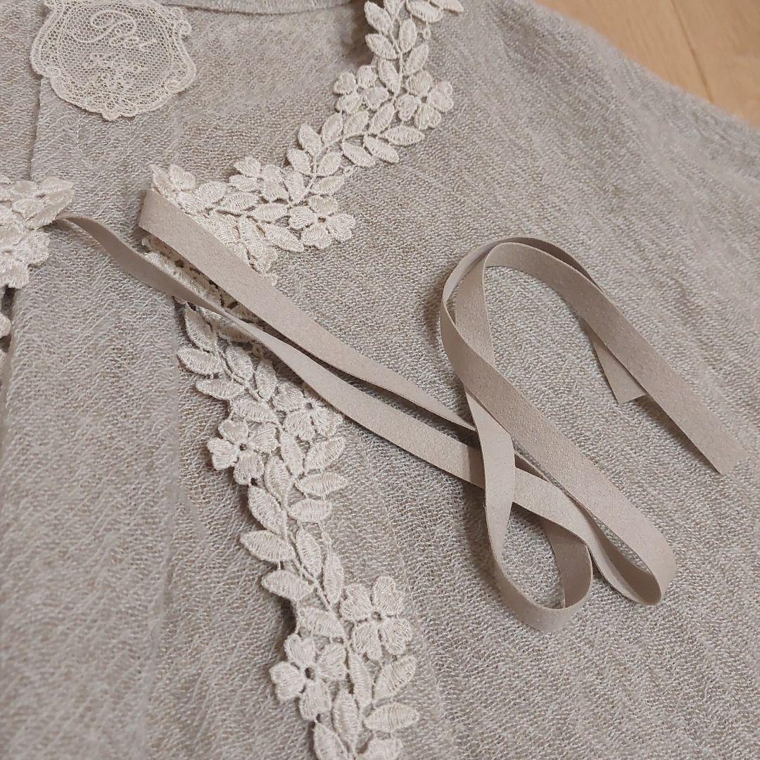 【REI THE LACES CHAMBER】レイ 麗 ウールレース ボレロ