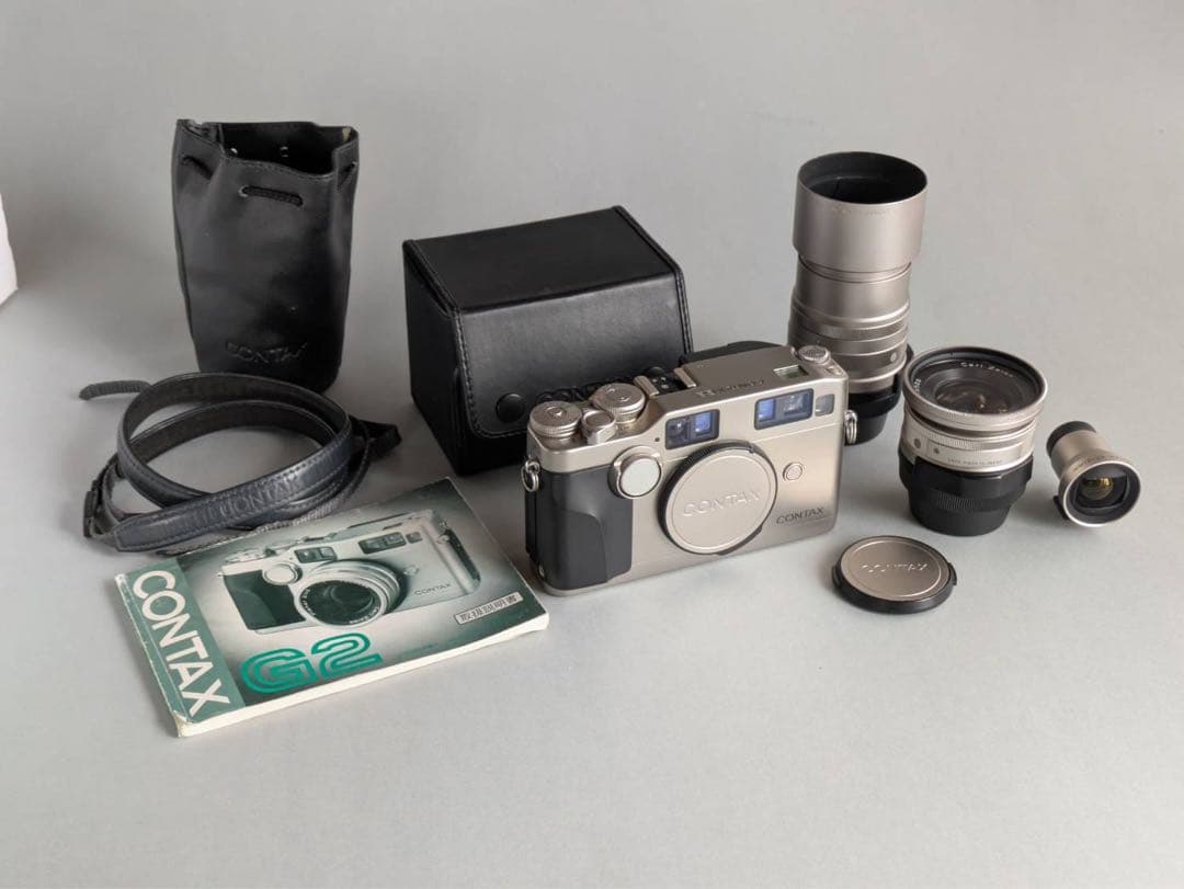 CONTAX G2 レンジファインダーカメラ シルバー